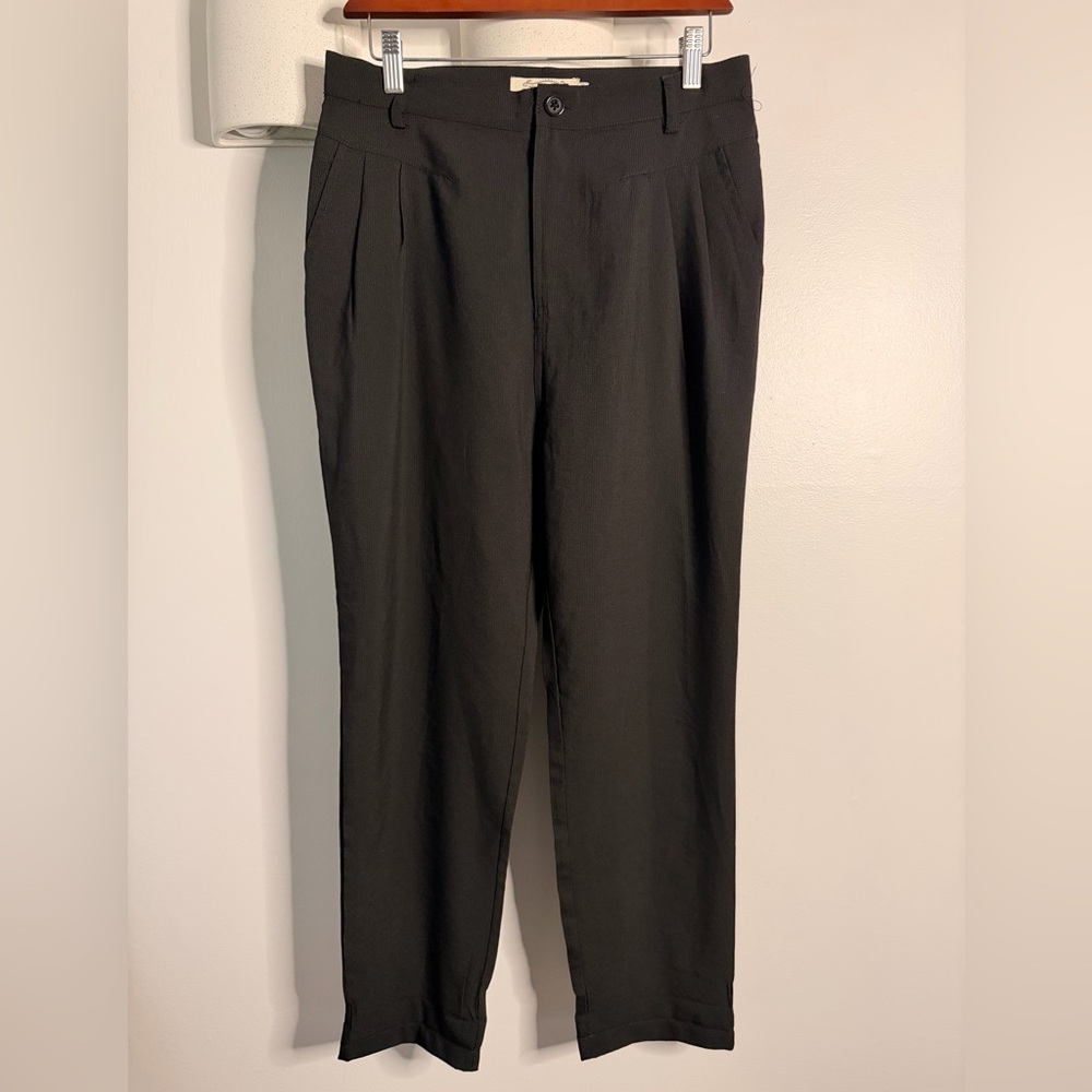 Black Tailored Trousers Size 29